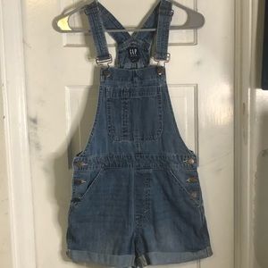 Gap Denim Overalls shorts